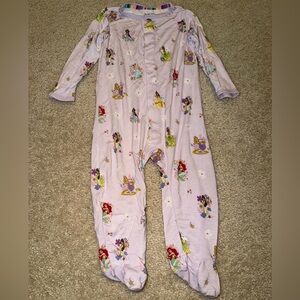 Magnetic Me Lavender Disney Princess Print Footie